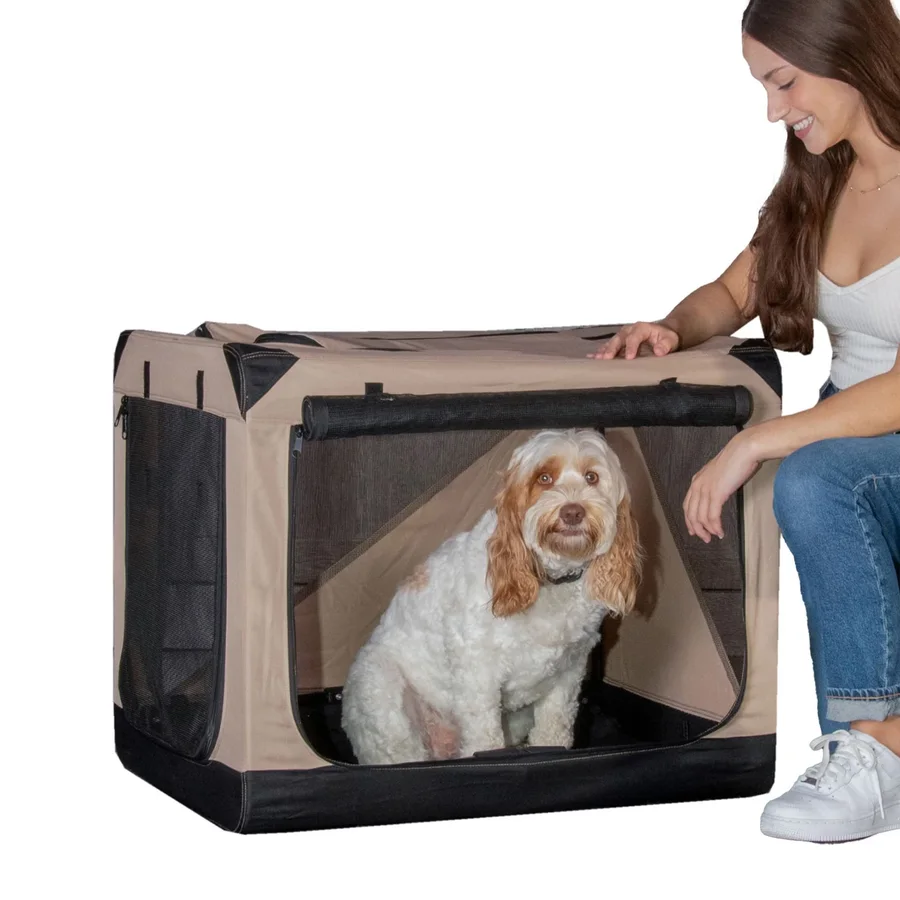 Pet Gear 3 Door Insta-Fold Soft Dog Crate product image