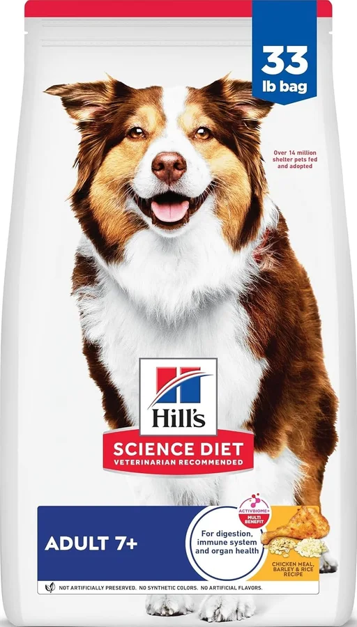 Hill's Science Diet Senior Adult 7+ Chicken Meal, Rice & Barley product image