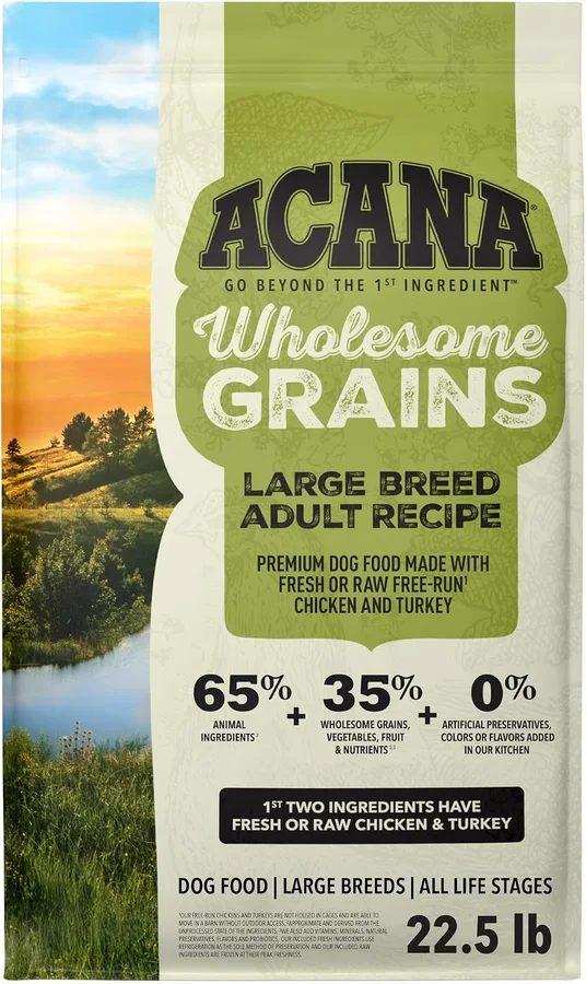 ACANA Wholesome Grains Large Breed Adult Recipe product image