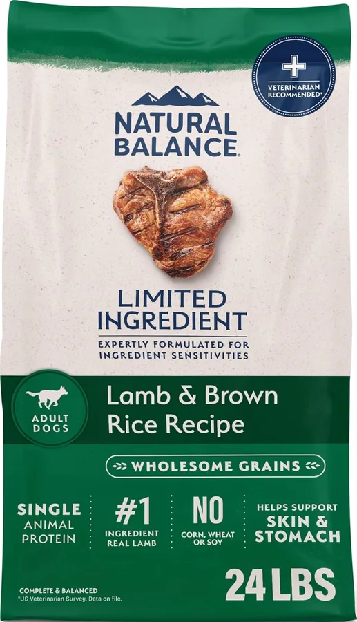 Natural Balance Limited Ingredient Lamb & Brown Rice Recipe product image