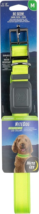 Nite Ize NiteDog Rechargeable LED Collar product image