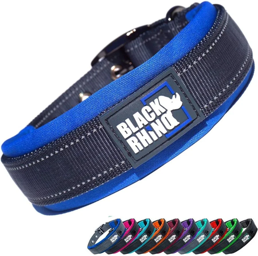 Black Rhino Neoprene Dog Collar product image
