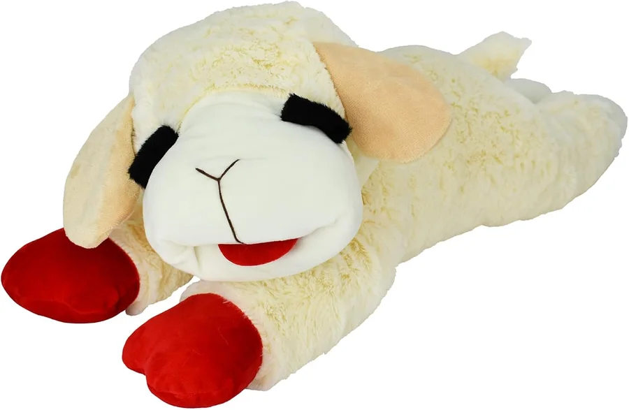 Multipet Lamb Chop Plush Dog Toy product image