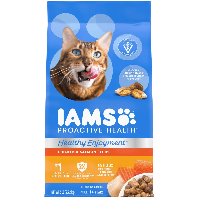 Imagem do produto IAMS Healthy Enjoyment Chicken & Salmon Recipe