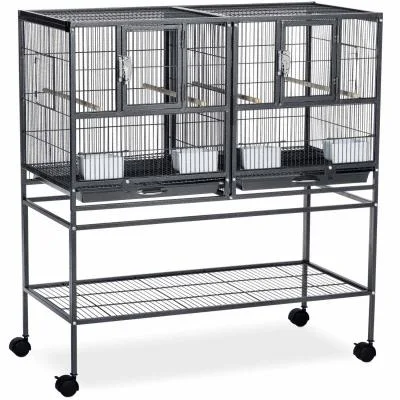 Prevue Pet Products Hampton Deluxe Divided Breeder Cage with Standの商品画像