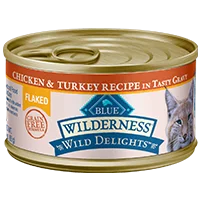 Blue Wilderness Wild Delights Flaked Chicken & Turkey product image