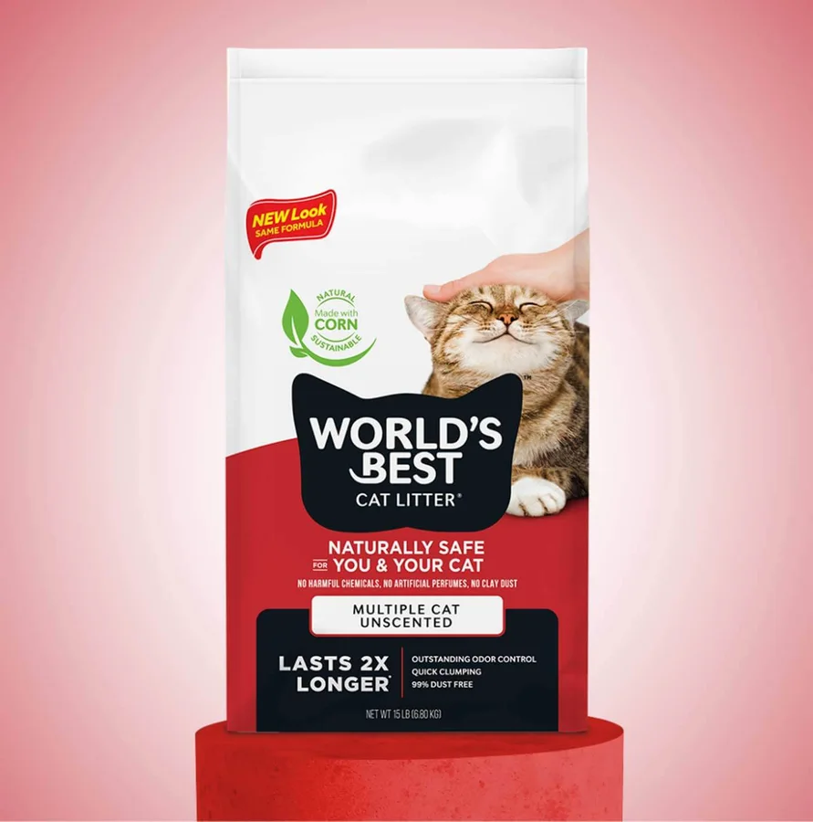 صورة منتج World's Best Cat Litter Multiple Cat Unscented