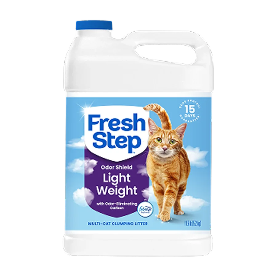 صورة منتج Fresh Step Odor Shield Light Weight Scented Multi-Cat Clumping Cat Litter