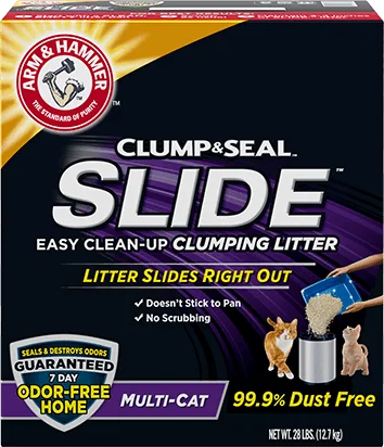 صورة منتج Arm & Hammer Clump & Seal Slide Multi-Cat Clumping Litter