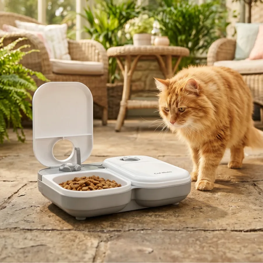 Cat Mate C200 Two-Meal Automatic Pet Feeder की उत्पाद छवि