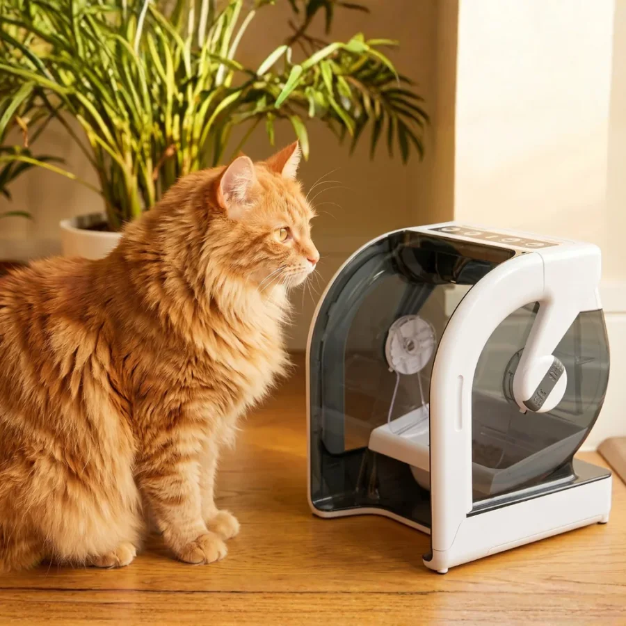 Closer Pets MiBowl Automatic Microchip Pet Feeder की उत्पाद छवि