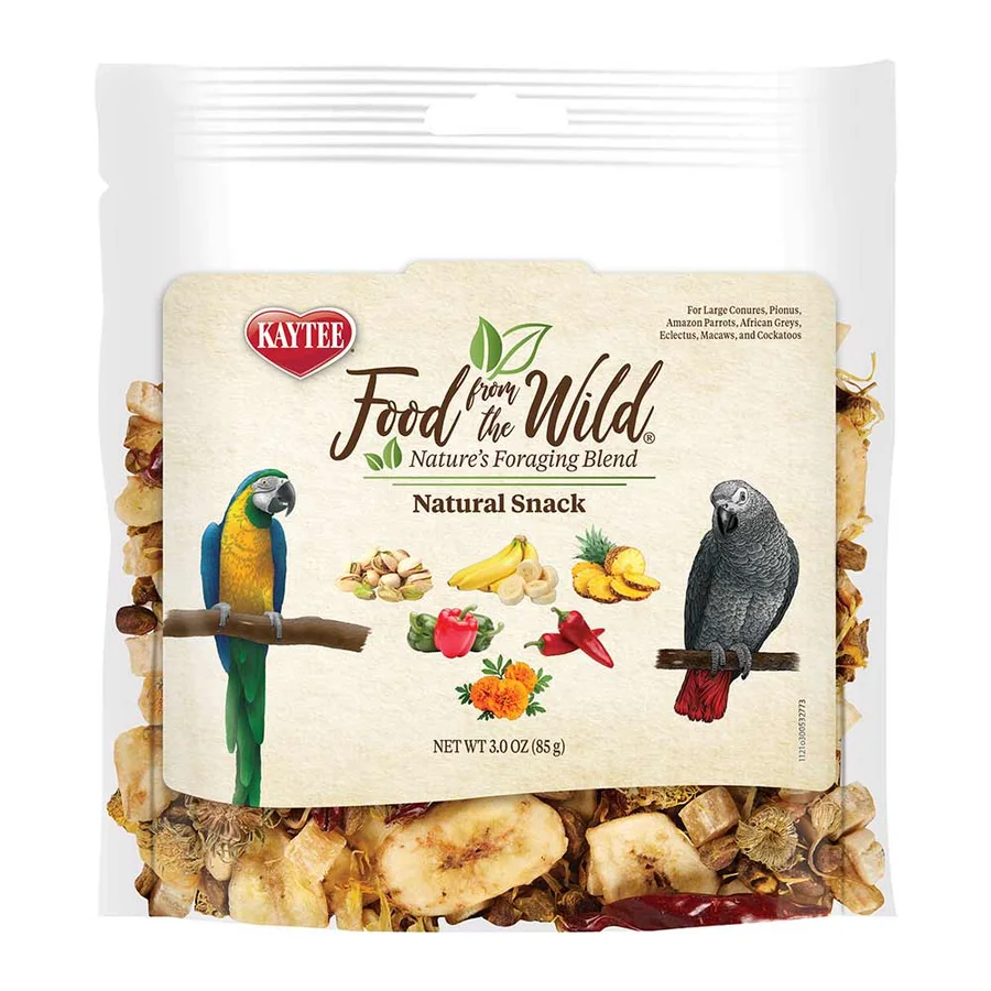 Imagen del producto Kaytee Food From the Wild Natural Snack for Large Pet Birds