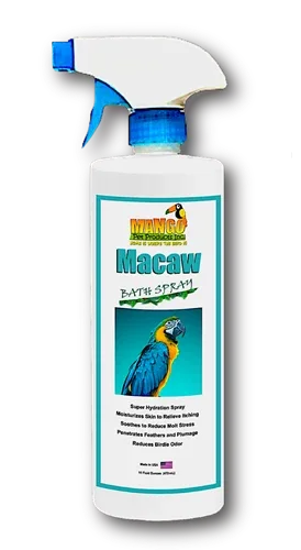 Mango Pet Products Macaw Bath Spray की उत्पाद छवि