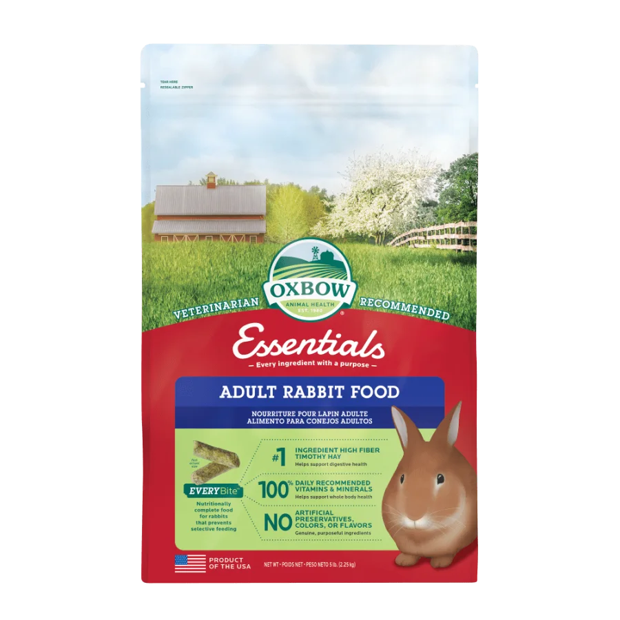 Oxbow Essentials Adult Rabbit Food की उत्पाद छवि