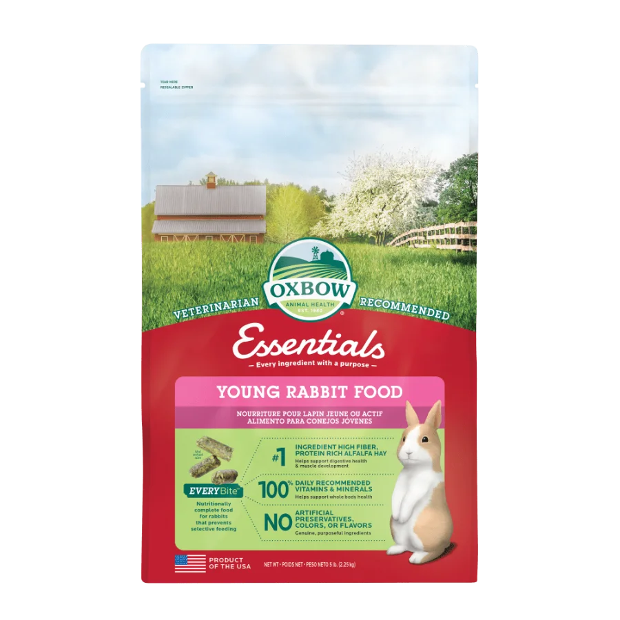 Oxbow Essentials Young Rabbit Food की उत्पाद छवि
