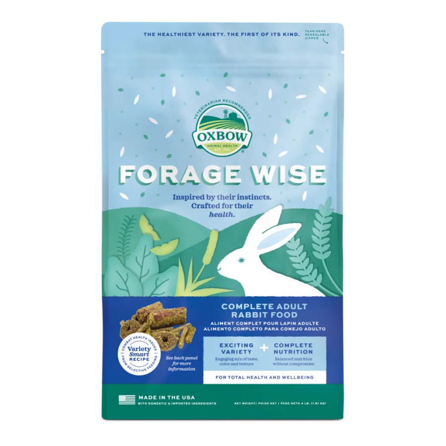 Oxbow Forage Wise Adult Rabbit Food की उत्पाद छवि