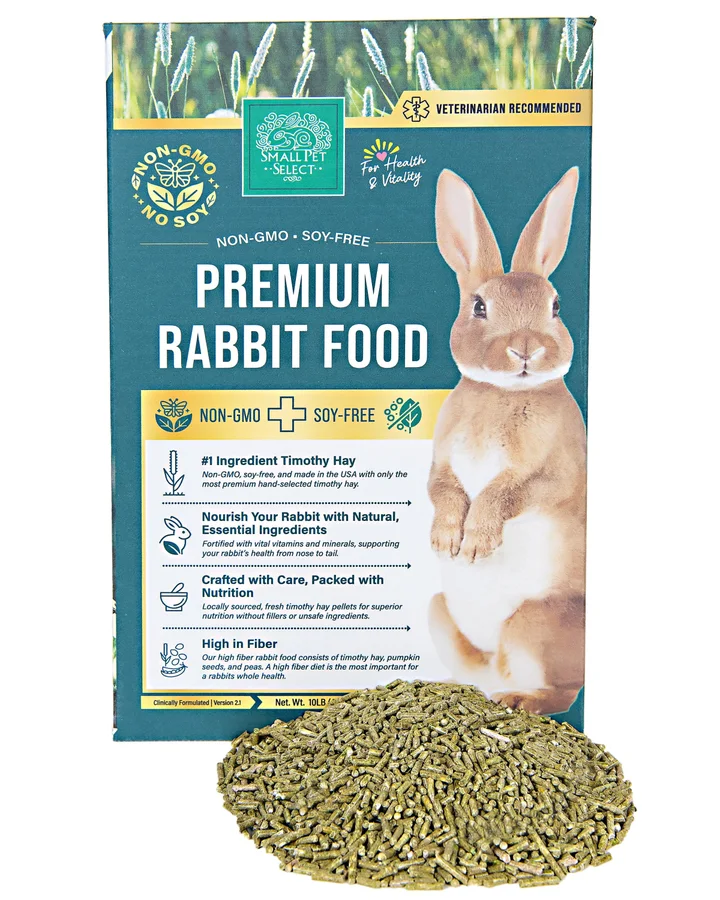 Small Pet Select Non-GMO Soy-Free Rabbit Food Pellets की उत्पाद छवि