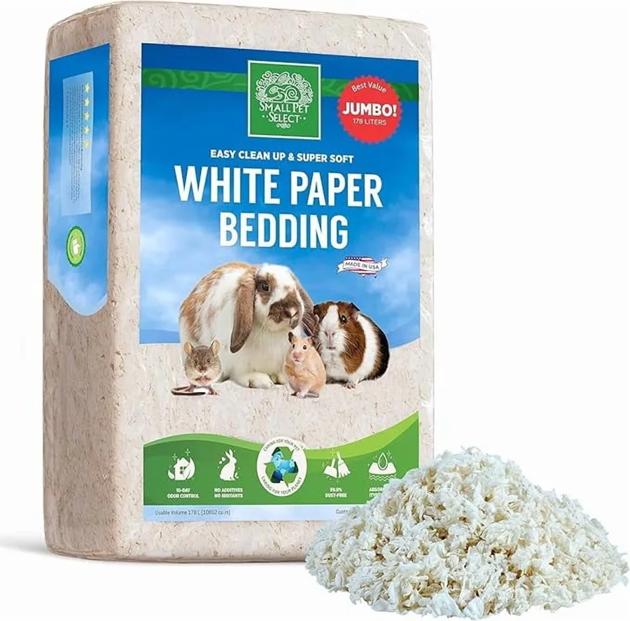 Small Pet Select Unbleached White Paper Bedding product image