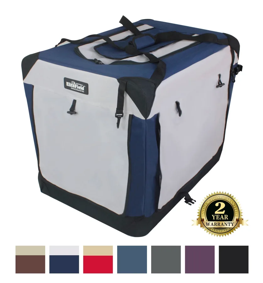EliteField 4-Door Collapsible Soft-Sided Pet Carrier product image