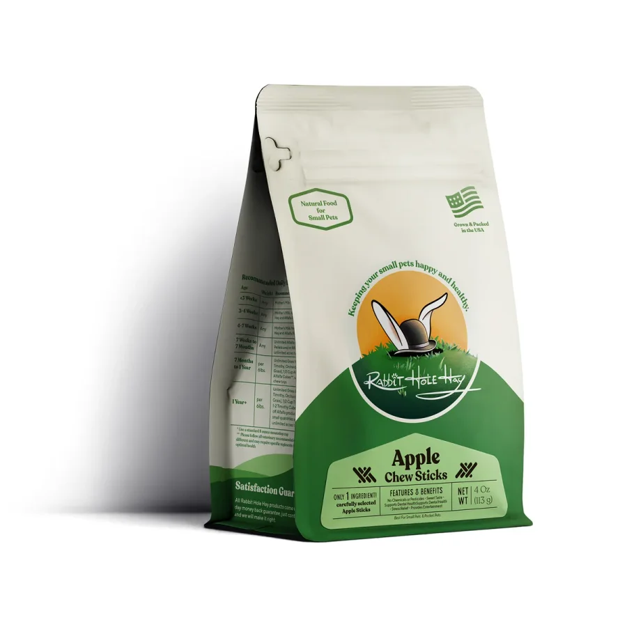 Imagem do produto Rabbit Hole Hay All-Natural Apple Chew Sticks