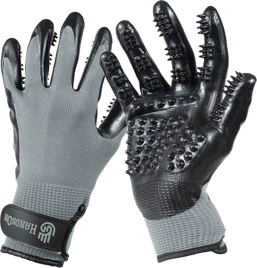 HandsOn Grooming Gloves की उत्पाद छवि