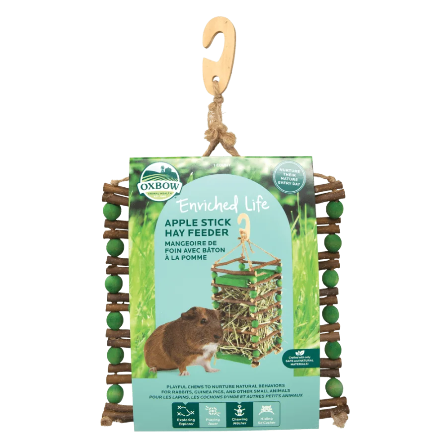 Imagem do produto Oxbow Enriched Life Apple Stick Hay Feeder